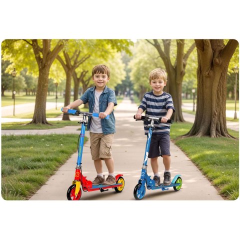 Hulajnoga Kodi niebiesko-czerwona Ricokids Hulajnoga Kodi niebiesko-czerwona Ricokids