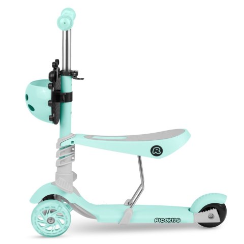 Hulajnoga trójkołowa Ricokids Buggy - miętowa Hulajnoga trójkołowa Ricokids Buggy - miętowa