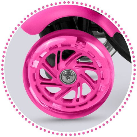 Hulajnoga trójkołowa Ricokids Buggy - różowa Hulajnoga trójkołowa Ricokids Buggy - różowa