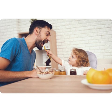 Krzesełko do karmienia Ricokids Tulo wrzosowe Krzesełko do karmienia Ricokids Tulo wrzosowe