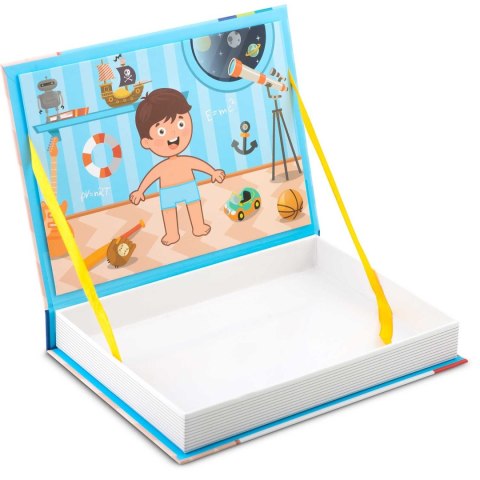 Książka magnetyczna puzzle Przebieranki RK-770 Książka magnetyczna puzzle Przebieranki RK-770