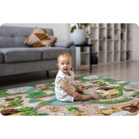 Mata piankowa do kolorowania zwijana 200 x 120 x 0,3 cm Ricokids RK-343 Mata piankowa do kolorowania zwijana 200 x 120 x 0,3 cm Ricokids RK-343