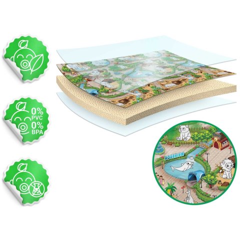 Mata piankowa do kolorowania zwijana 200 x 120 x 0,3 cm Ricokids RK-343 Mata piankowa do kolorowania zwijana 200 x 120 x 0,3 cm Ricokids RK-343