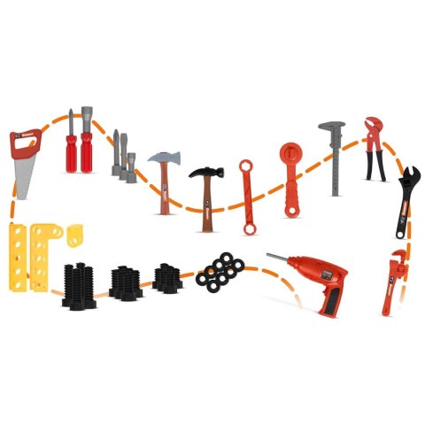 Warsztat dla dzieci Ricokids 772500 czerwony Warsztat dla dzieci Ricokids 772500 czerwony