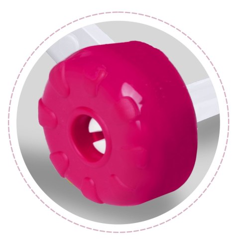 Wózek na zakupy Ricokids 773401 różowy Wózek na zakupy Ricokids 773401 różowy