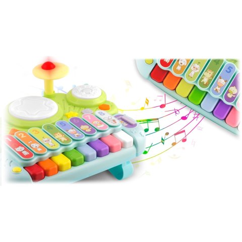 Zabawka edukacyjna cymbałki, Ksylofon i perkusja RK-751 Ricokids Zabawka edukacyjna cymbałki, Ksylofon i perkusja RK-751 Ricokids