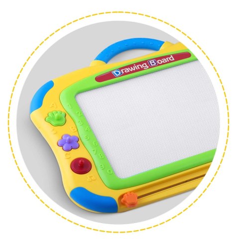 Znikopis tablica do rysowania Ricokids - żółty Znikopis tablica do rysowania Ricokids - żółty