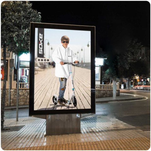 Hulajnoga SOKE CITY white Hulajnoga SOKE CITY white