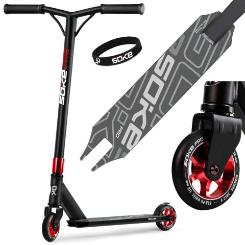 Hulajnoga SOKE PRO red Czerwona Hulajnoga SOKE PRO red Czerwona