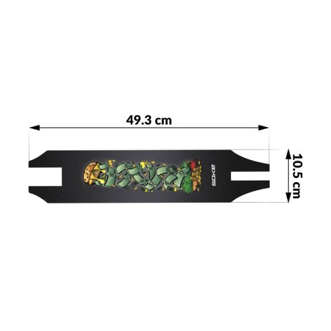 Grip tape papier ścierny do hulajnogi 49,3x10,5cm McCash Grip tape papier ścierny do hulajnogi 49,3x10,5cm McCash